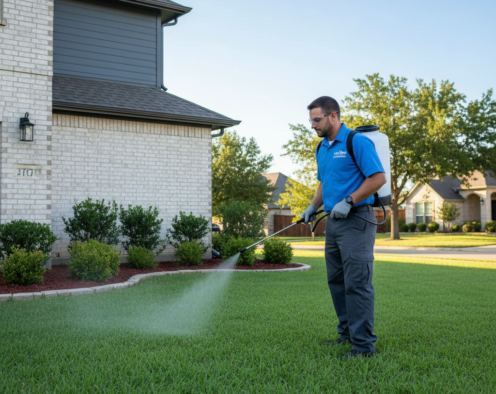 Pest control maintenance by Southlake exterminator
