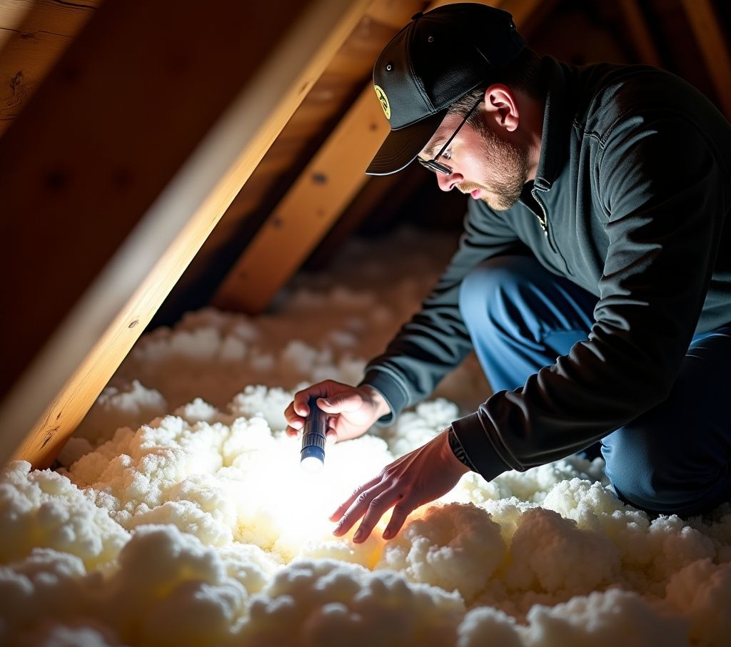 Rodent exclusion service sealing attic entry point in Southlake home