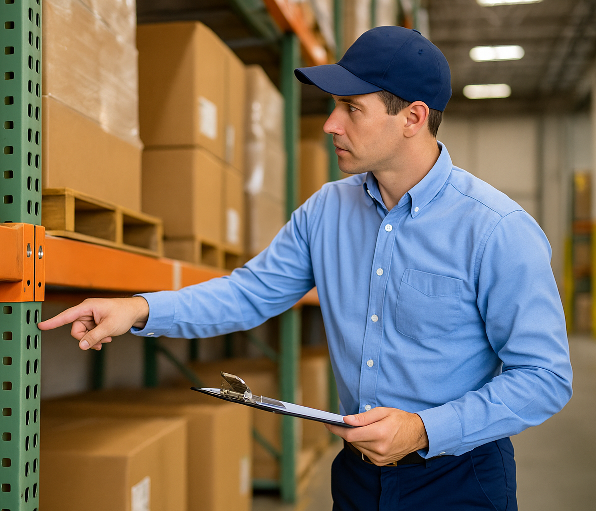 Southlake pest control technician inspecting a warehouse for pest activity