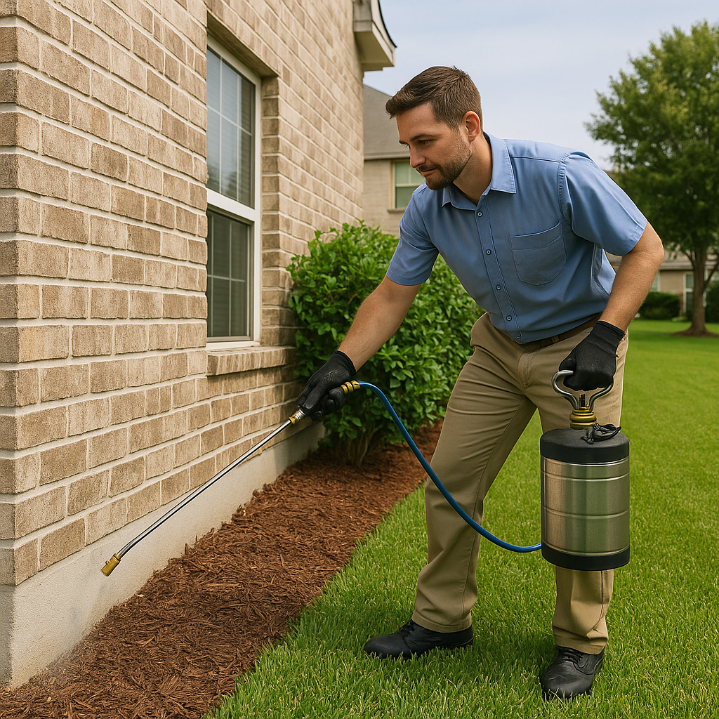 Exterior perimeter treatment for safe, long-lasting pest protection in Southlake