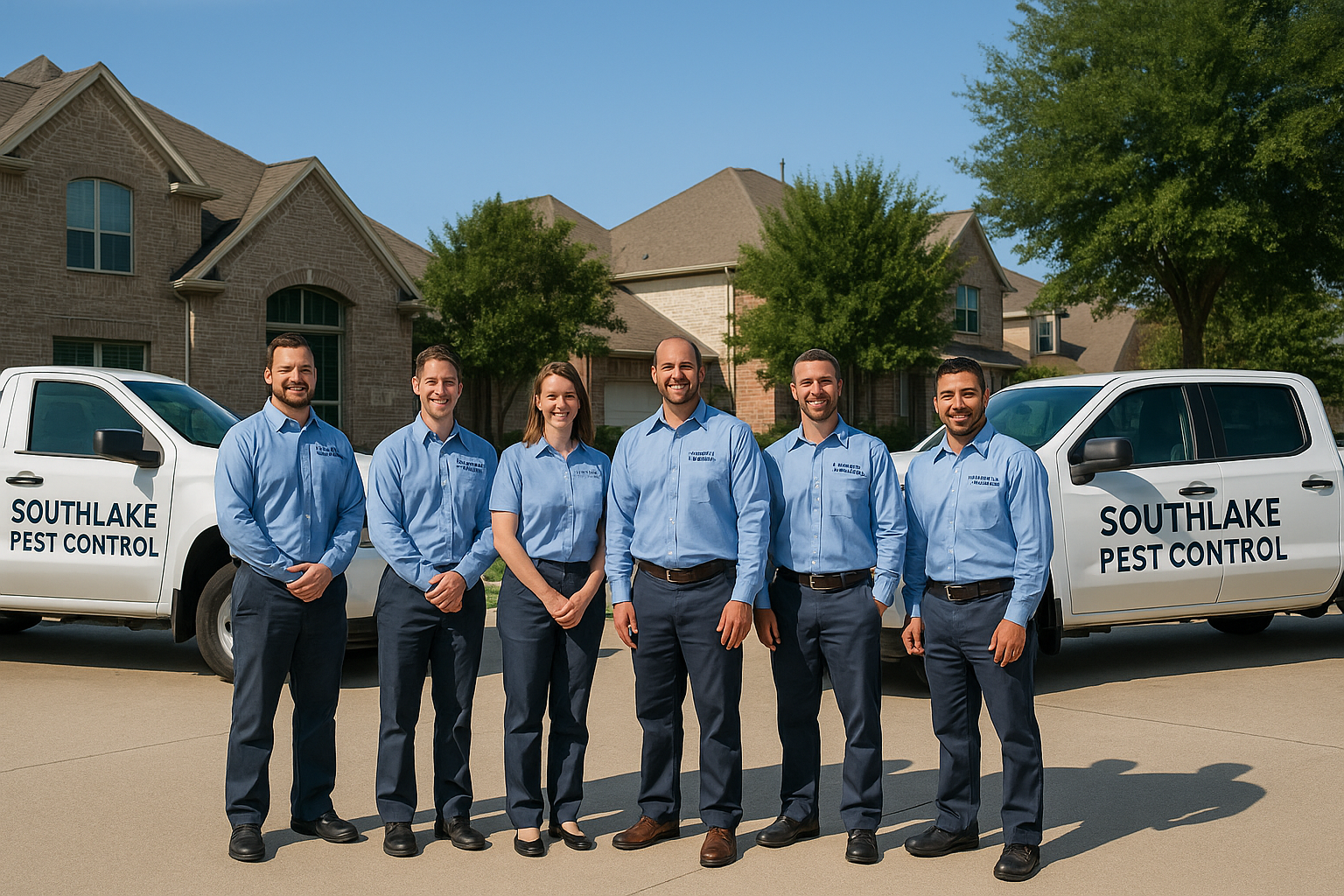 Southlake Pest Control team providing professional pest services in North Texas