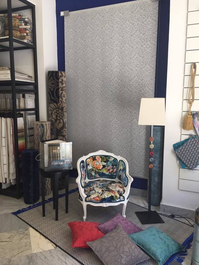 Poltrona e tendaggio