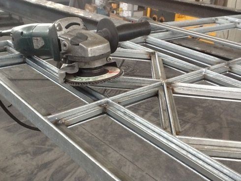 scheletro infissi in alluminio