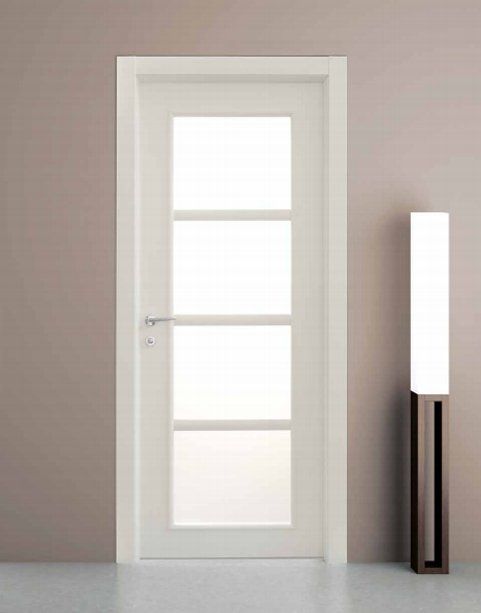 porta con anta vetrata