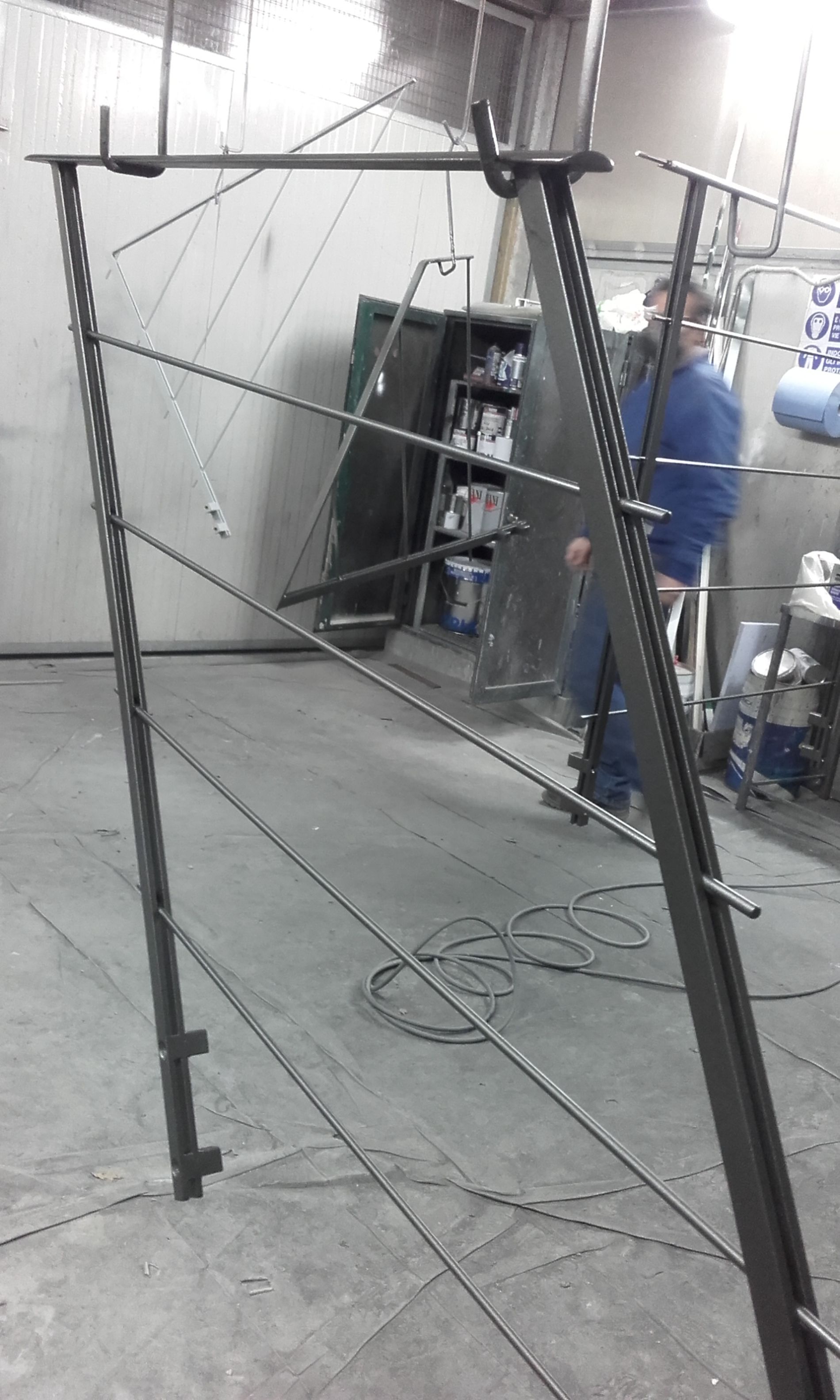 installazione ringhiera