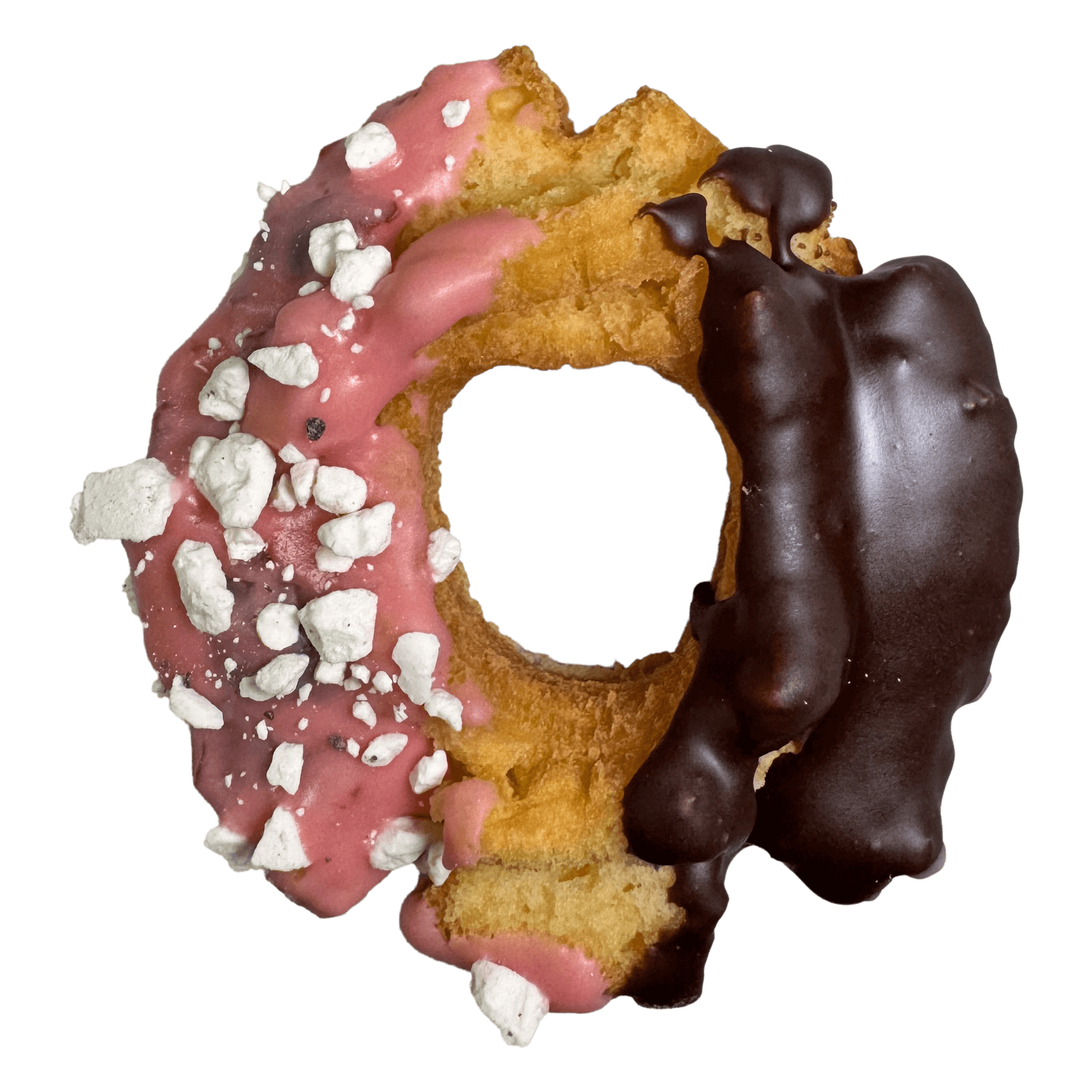 Chocolate Cherry Donut