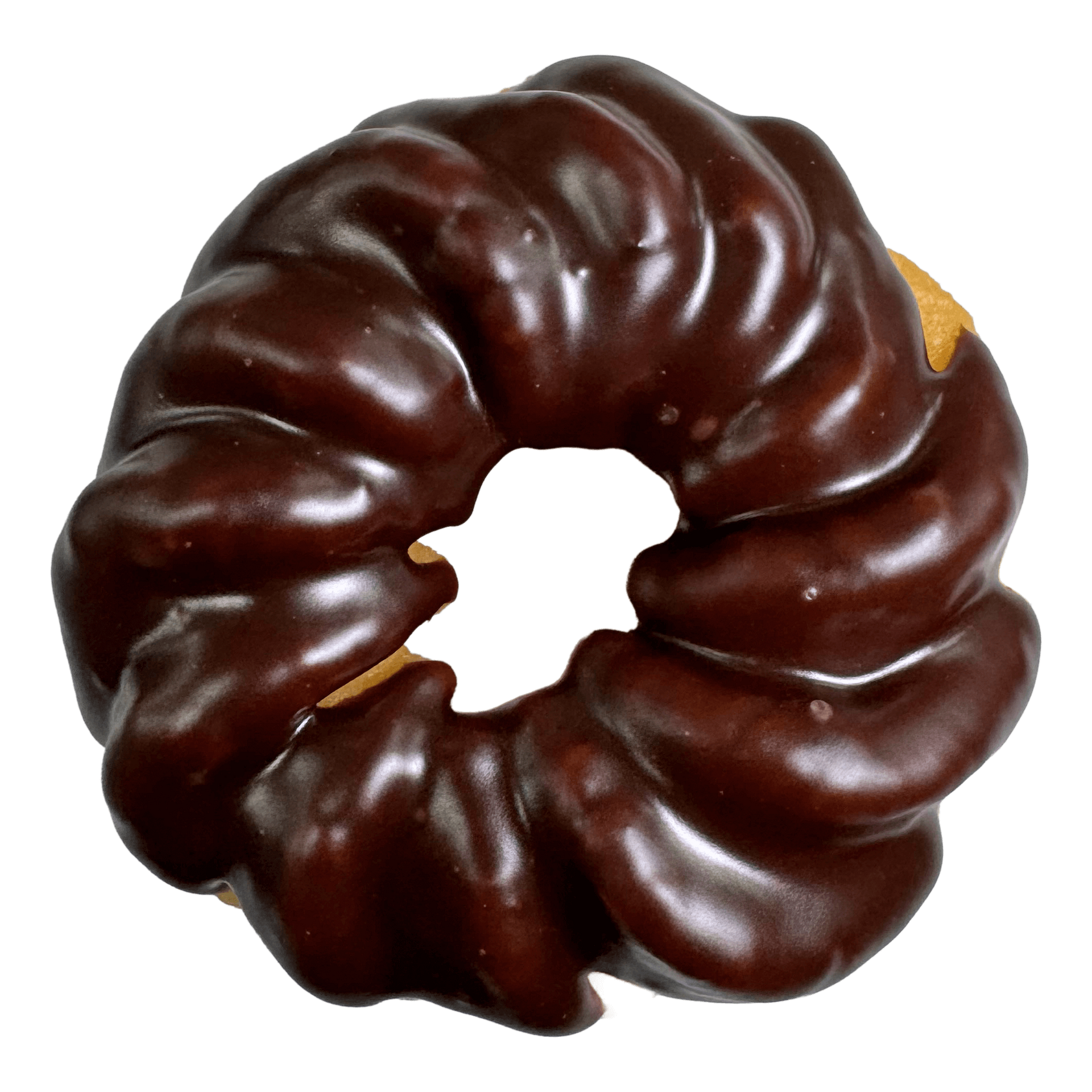 Plain Jane Chocolate Donut