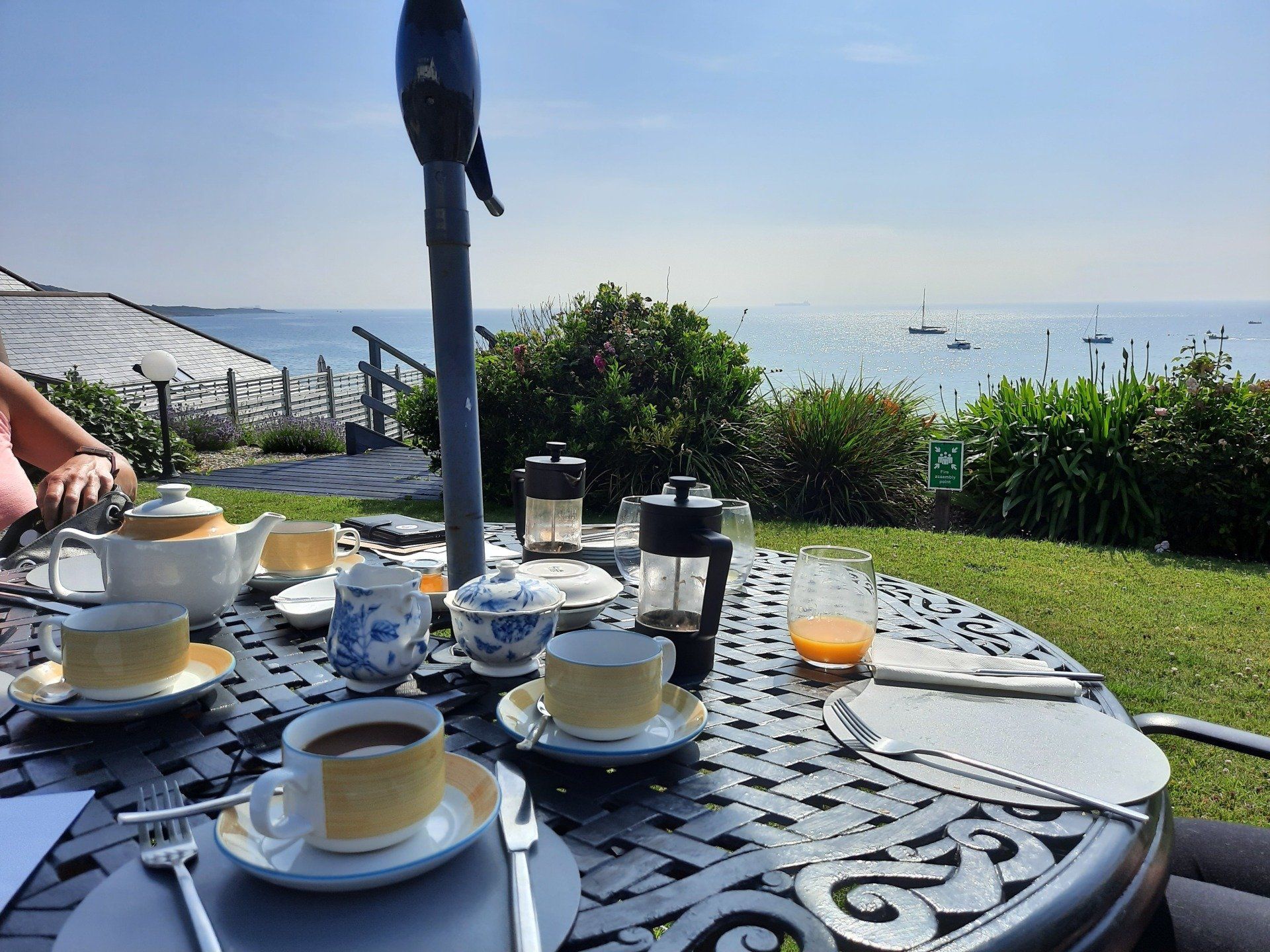 Cornwall, Cornish, Helen's Pyrography, sea, breakfast, cream tea