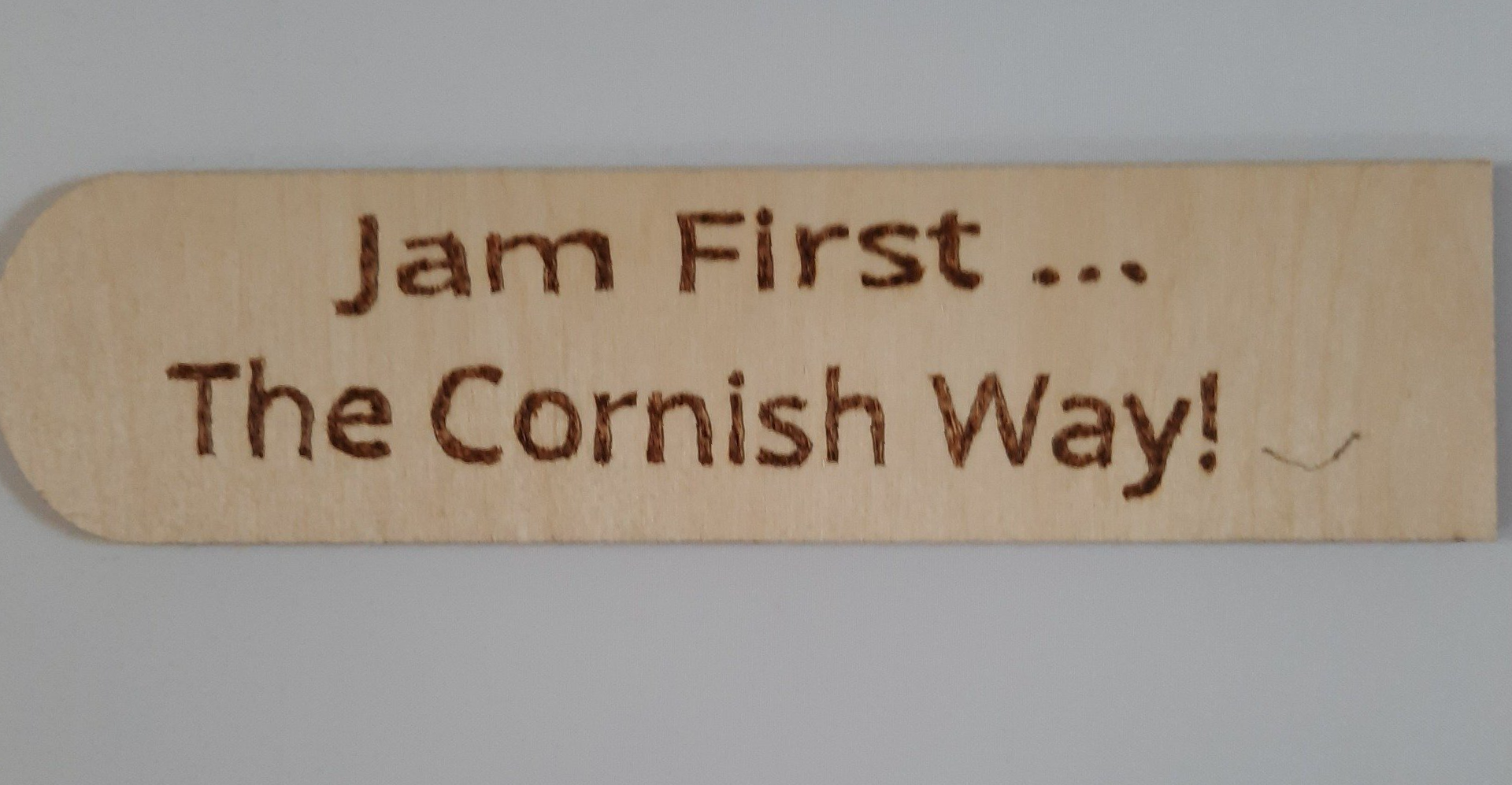 jam, Cornwall, bookmark, bookmarks, book, books, gifts, reading, wood, pyrography, gift, home