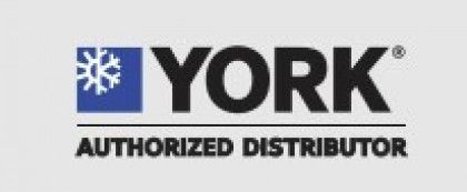 The york authorized distributor logo is shown on a white background.