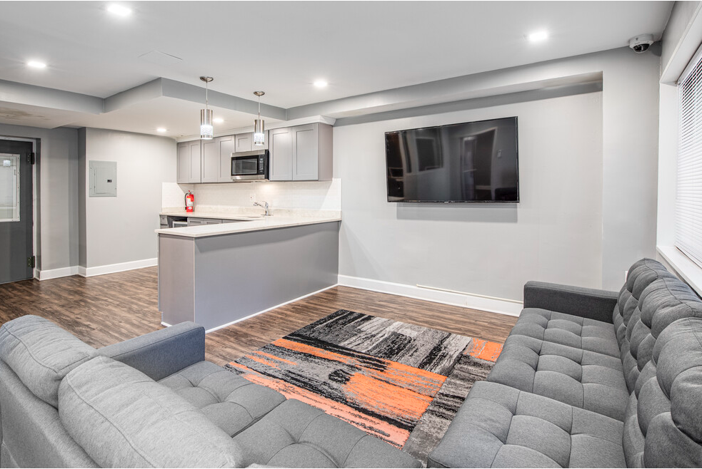 Residential community lounge