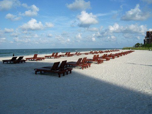 Beach chairs