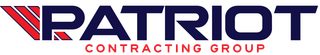 The patriot contracting group logo is shown on a white background.