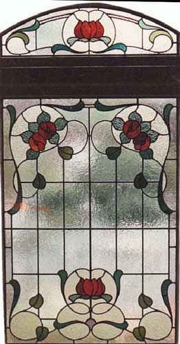 Vines Design Window Leadlights — Hughesdale, VIC — Armadale Stained Glass