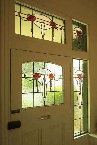 Red Flowers Design Leadlights — Hughesdale, VIC — Armadale Stained Glass