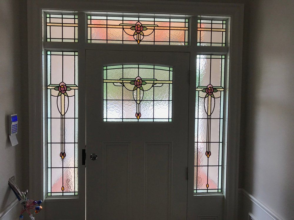 Home Door Stained Glass — Hughesdale, VIC — Armadale Stained Glass