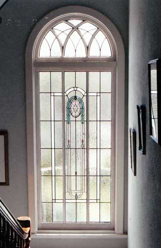 Staircase Leadlights — Hughesdale, VIC — Armadale Stained Glass