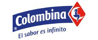 The logo for colombina el sabor es infinito