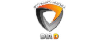 Un logotipo para una empresa de seguridad llamada Dia D.