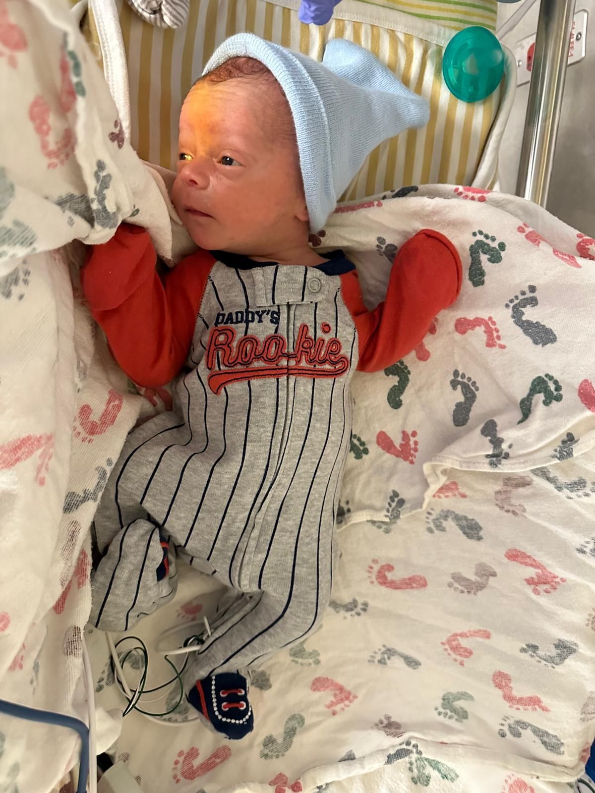 Newborn bundled after birth supported by Your Friend Your Doula KG LLC