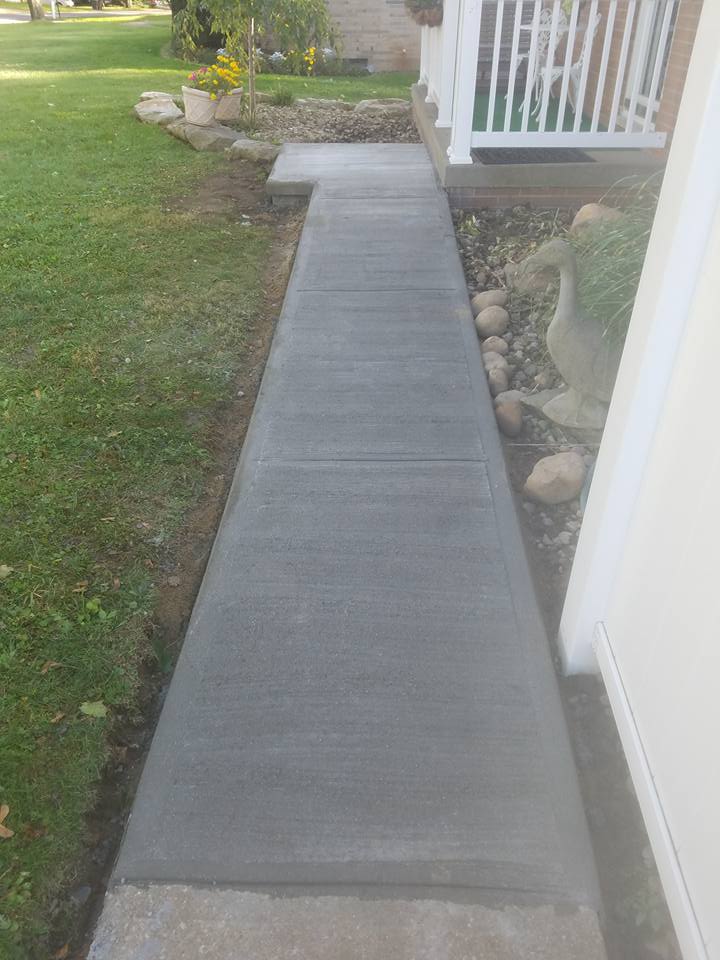sidewalk outside