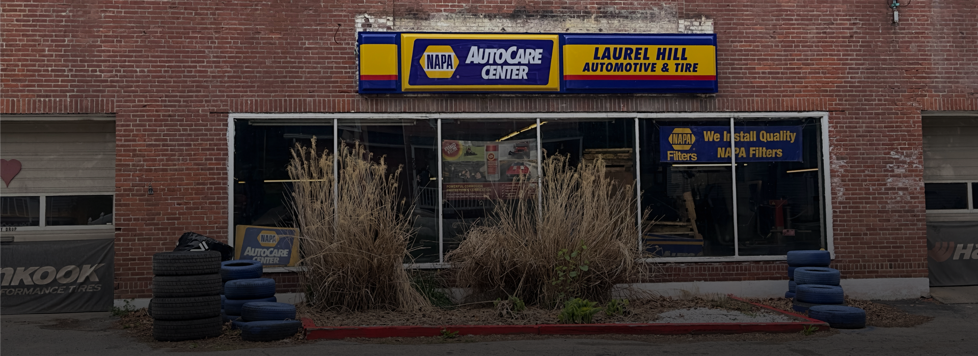 Shop Front | Laurel Hill Automotive & Tire