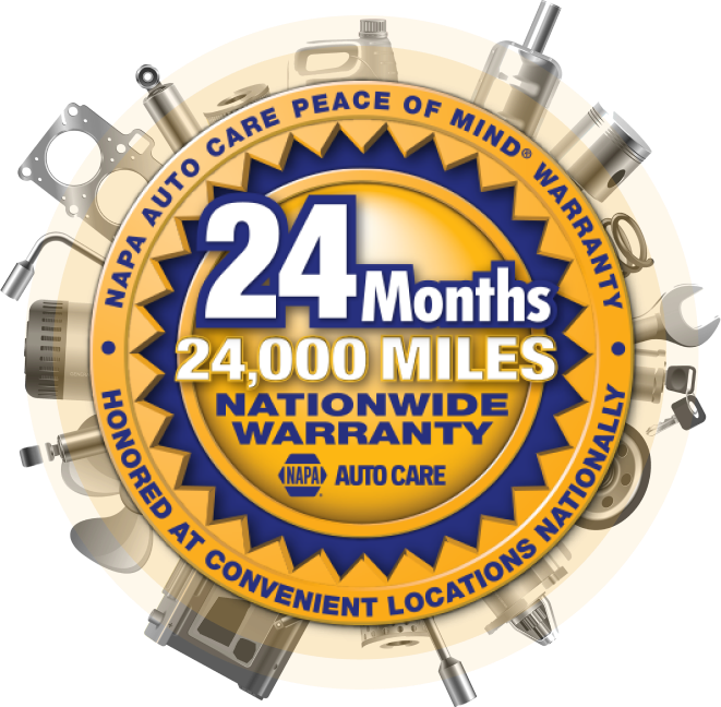 24 Months/24,000 Miles Nationwide Warranty | Laurel Hill Automotive & Tire