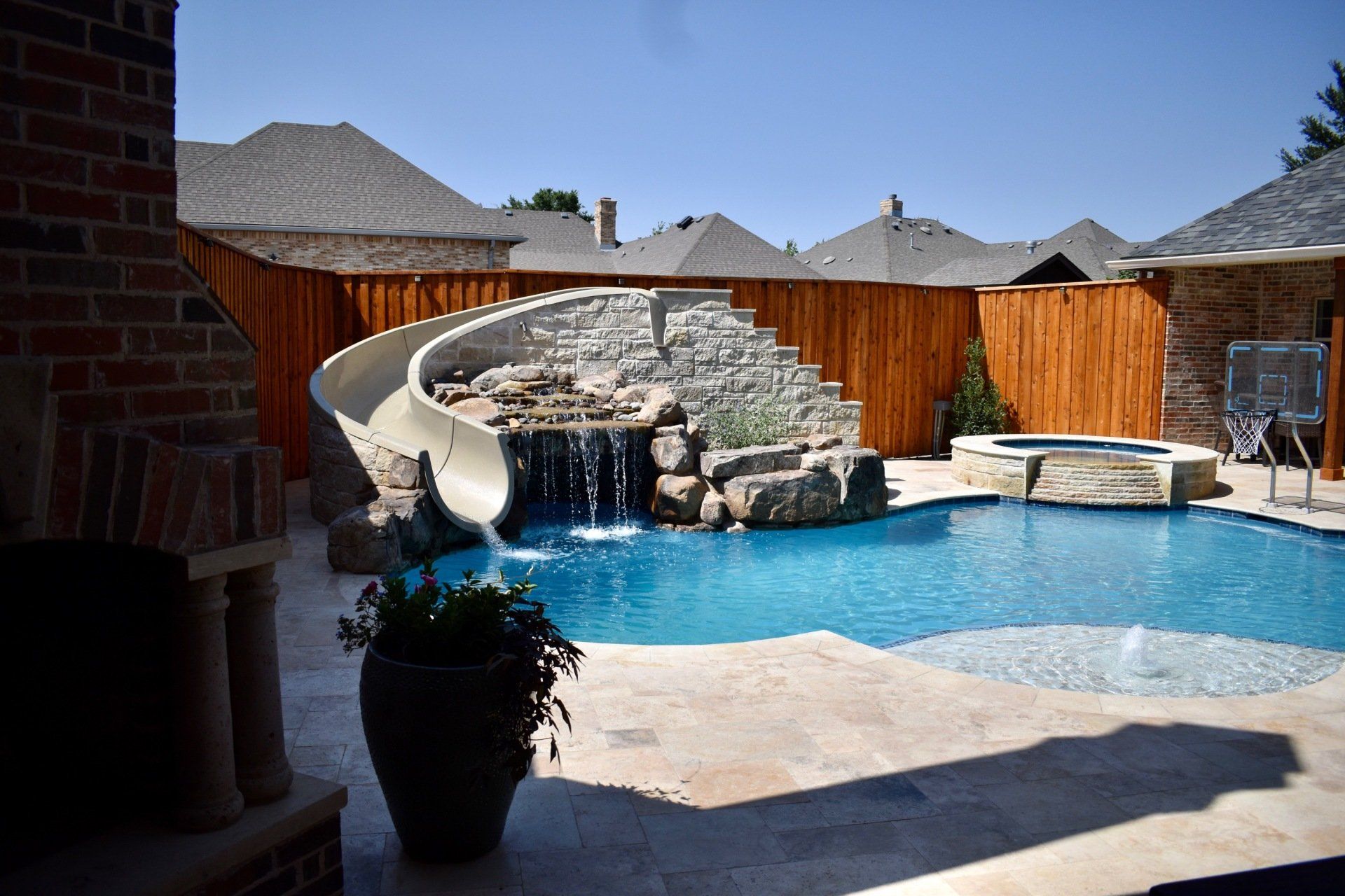 Residential Pool Installation Canyon, Lubbock, & Amarillo, TX Pools Out Back