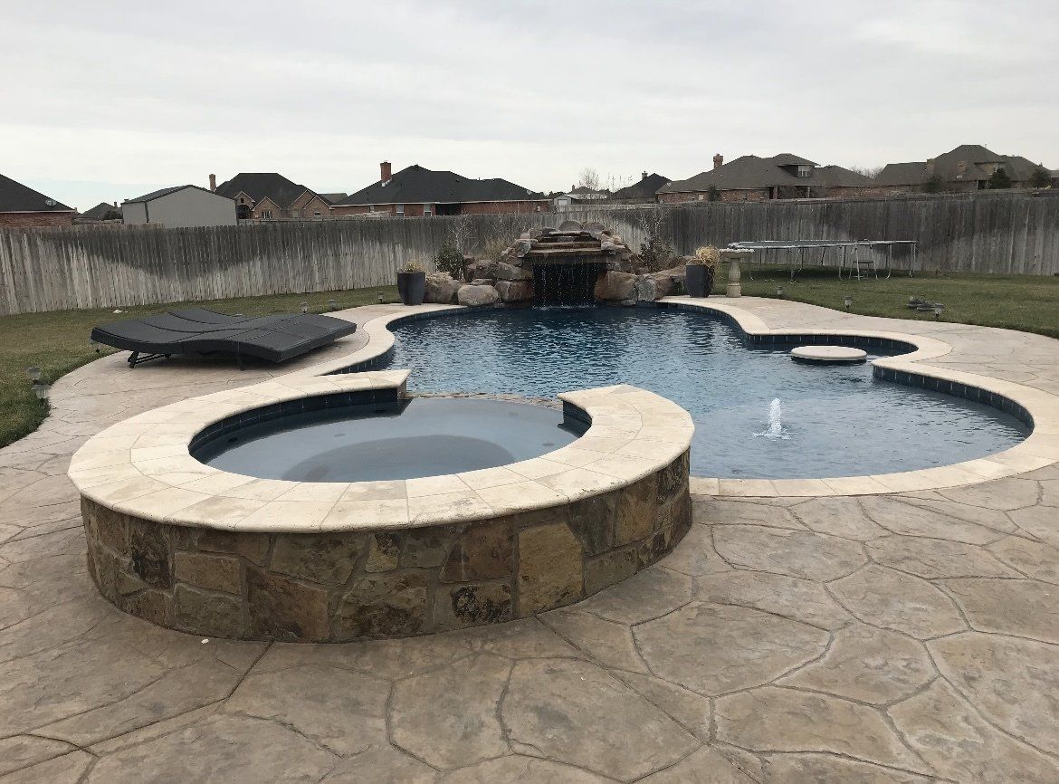 Residential Pool Installation Canyon, Lubbock, & Amarillo, TX Pools Out Back