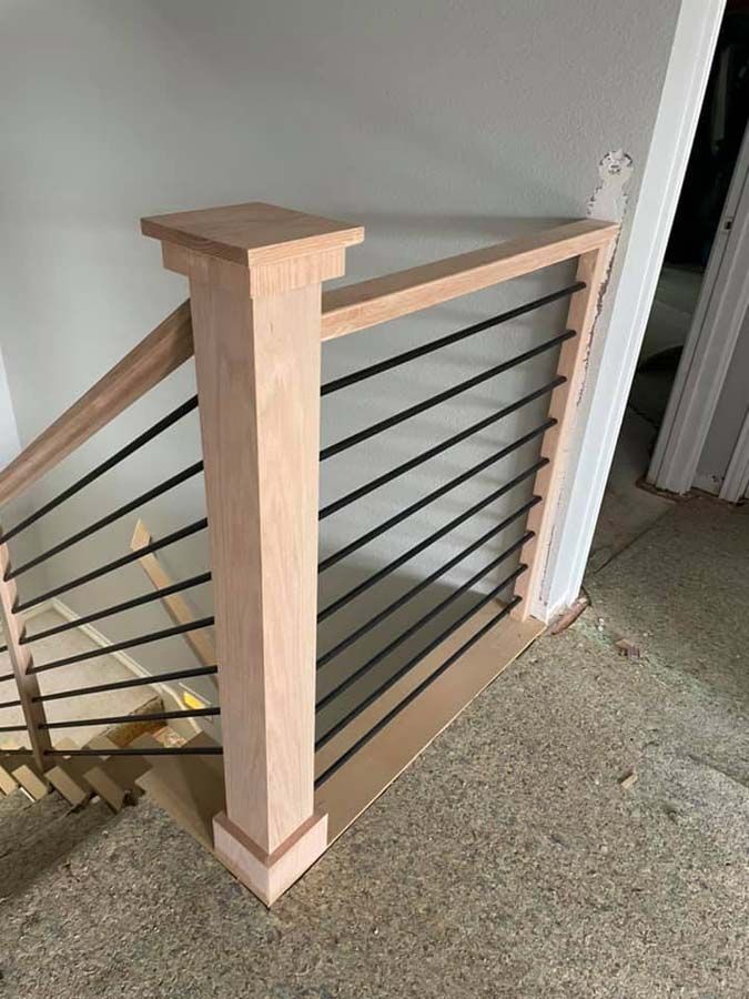 Wooden Staircase Installation