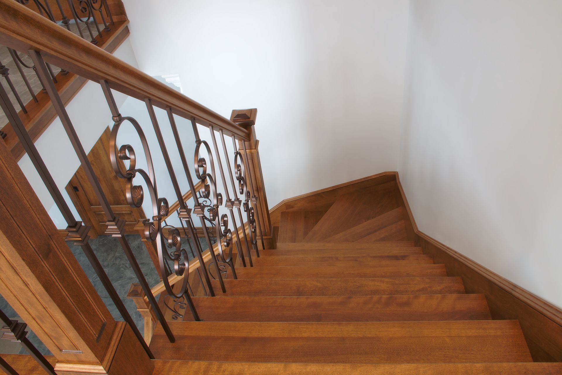 Hardwood Staircase