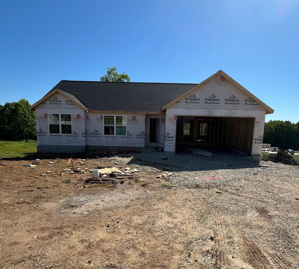 Exterior of house