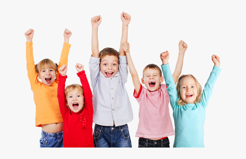 Children cheering.