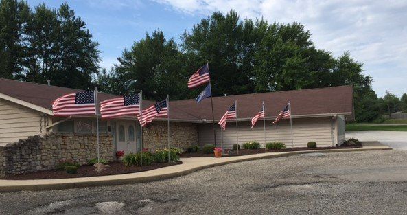 Exterior view of Whetsel Funeral Service in Alexandria, IN 46001