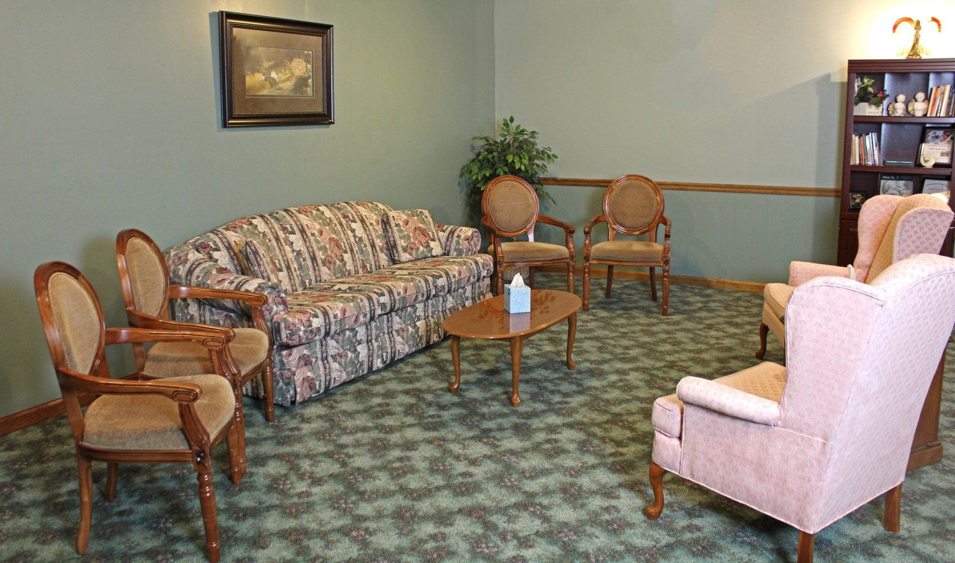 Interior view of Whetsel Funeral Service in Alexandria, IN 46001
