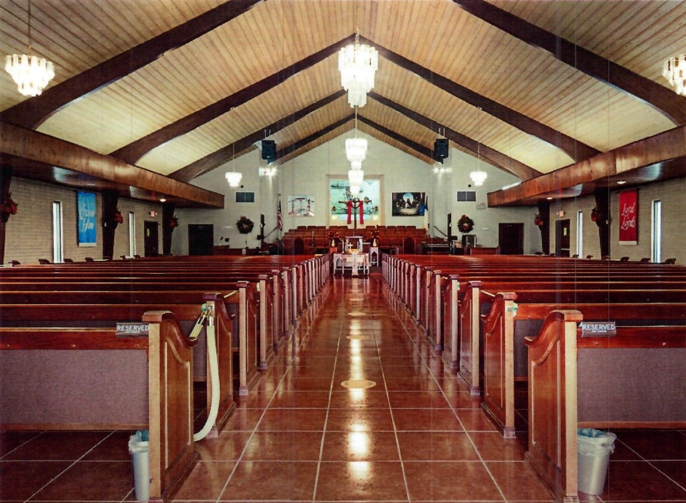 New Orleans, LA church interiors