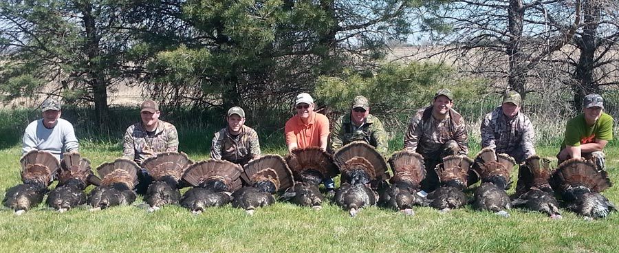 Kansas turkey hunting, North, South, Central, Kansas CK Outfitters
