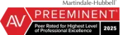 Martindale hubbell has been rated for highest level of professional excellence