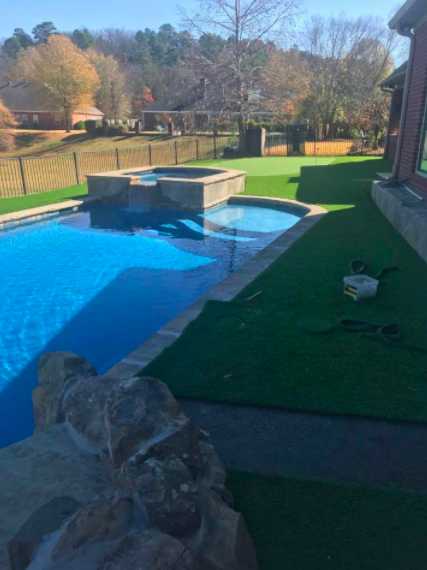 Picture of Luxury Artificial Grass Lawn Installations in Little Rock & Fort Smith
