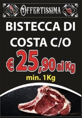 costata di vitello