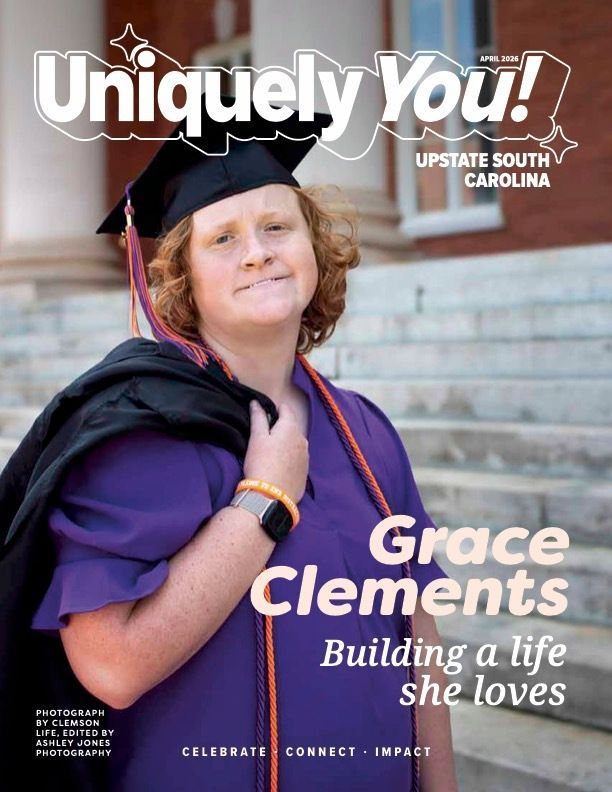 A magazine cover for uniquely you Central Alabama
