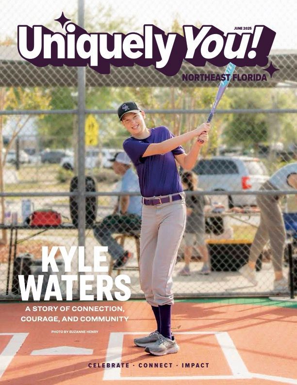 A boy is holding a baseball bat on the cover of a magazine.