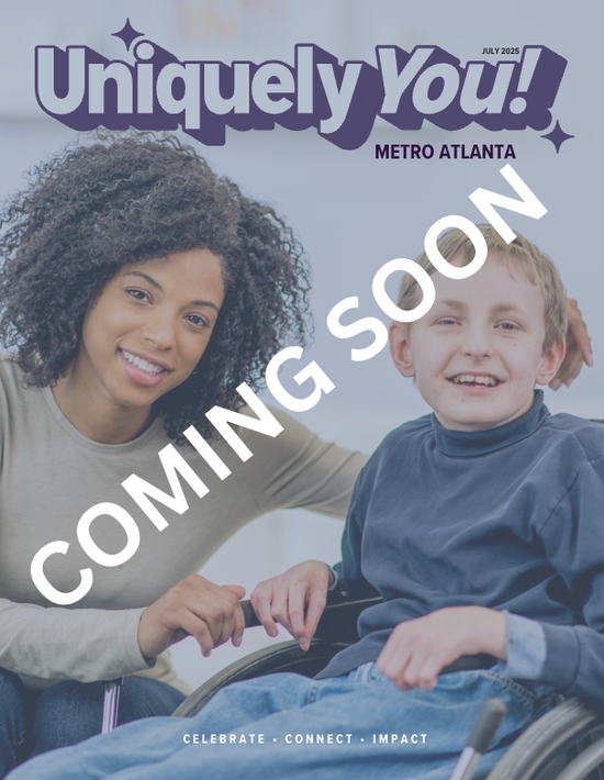 A magazine cover for uniquely you metro atlanta