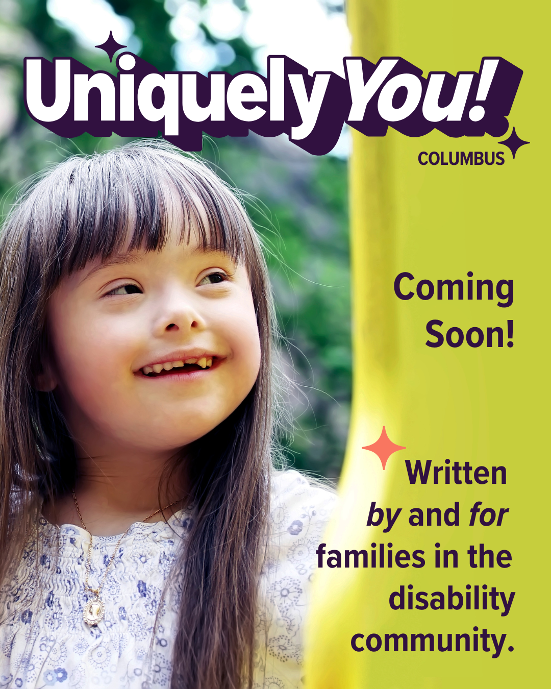 A magazine cover for uniquely you Columbus