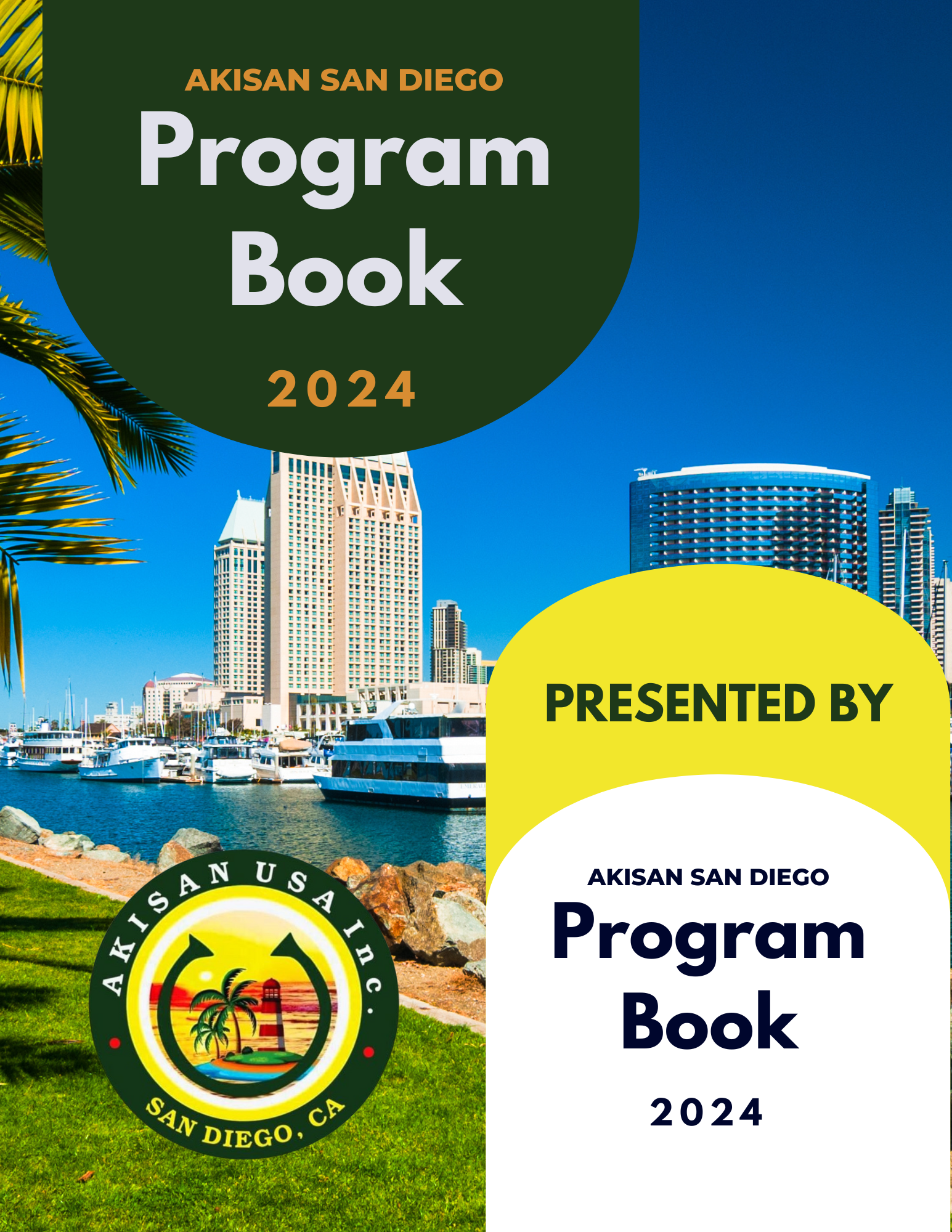 A program book for a city called akisan san diego