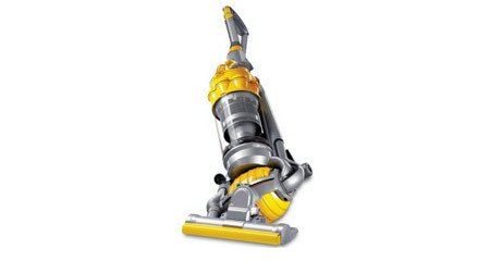 A vertical stand up Dyson hoover