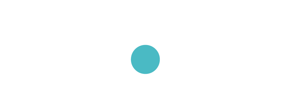 Turquoise oval on white background.