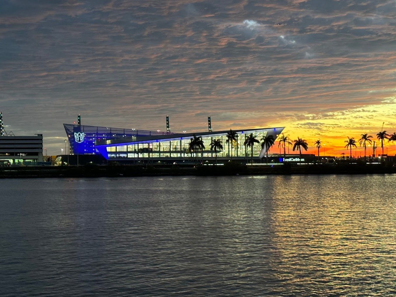 Port of Miami seen on the Sunset Miami Boat tour