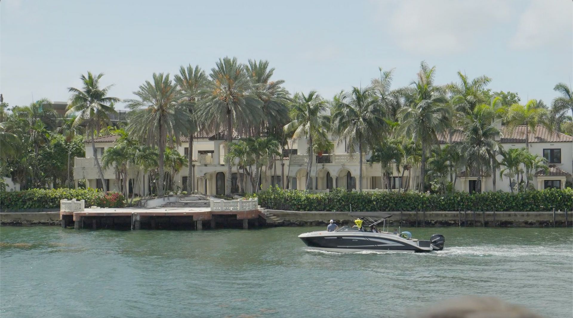 Miami Boat Tour Celebrity Mansion cruise