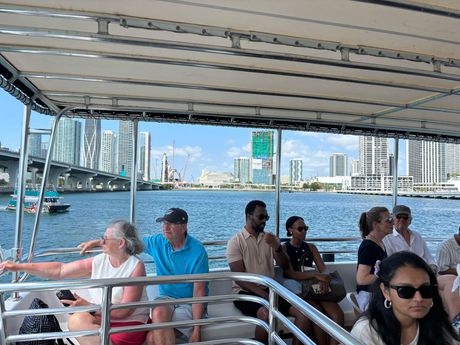 Passengers enjoying the Celebrity Cruise